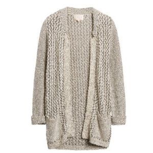 Stitchfix Cream & Black Knit Ollie Cardigan